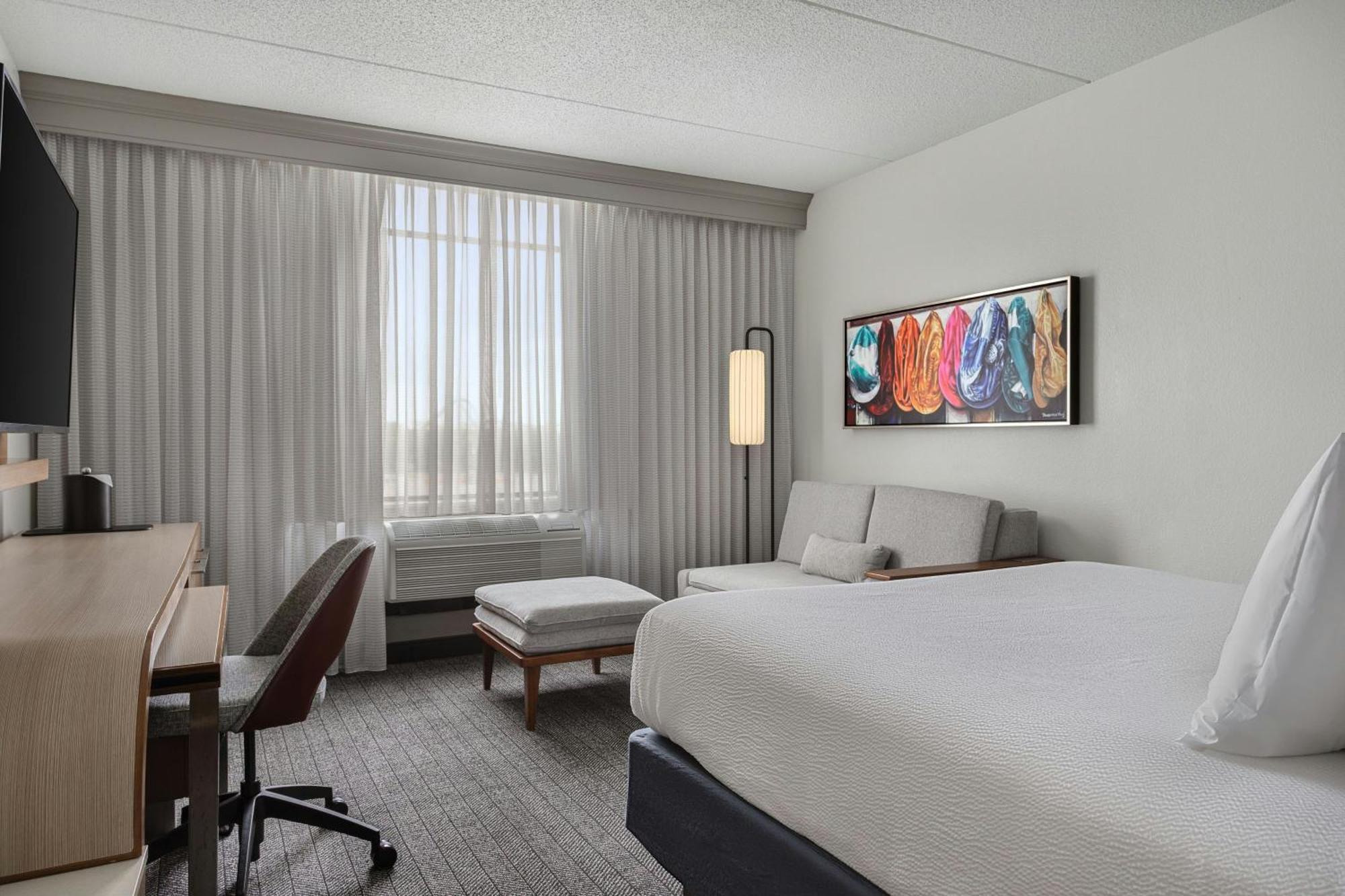 King Room with Roll-In Shower and Sofa Bed - Mobility Access/Hearing Accessible